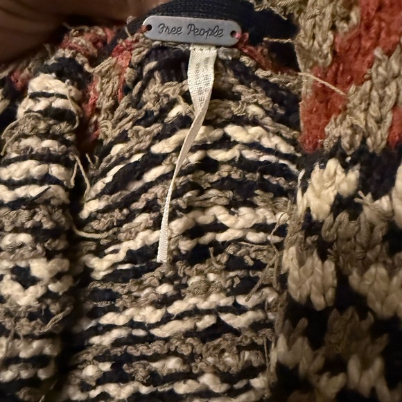 Free People Multicolor Knit Robe - Picture 3 of 4